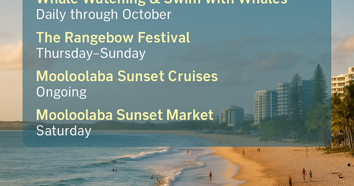 Sunshine Coast Spotlight: What’s On (Thursday–Wednesday)