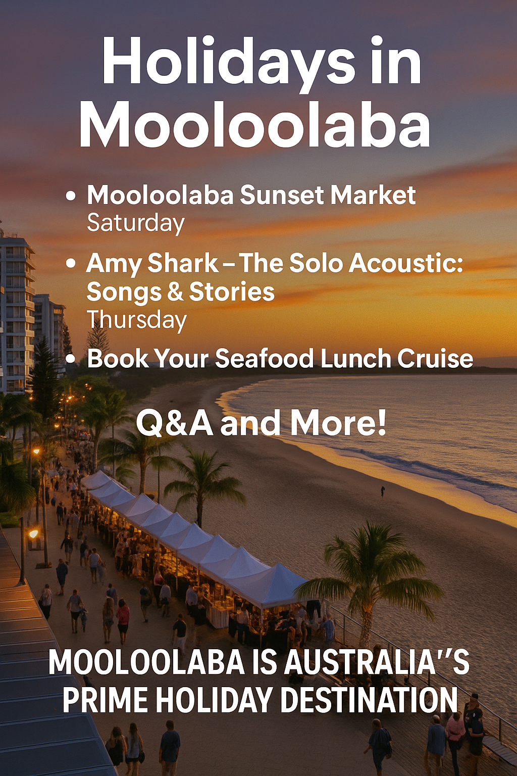 Mooloolaba Events Mooloolaba and Sunshine Coast things to do Nov 2025