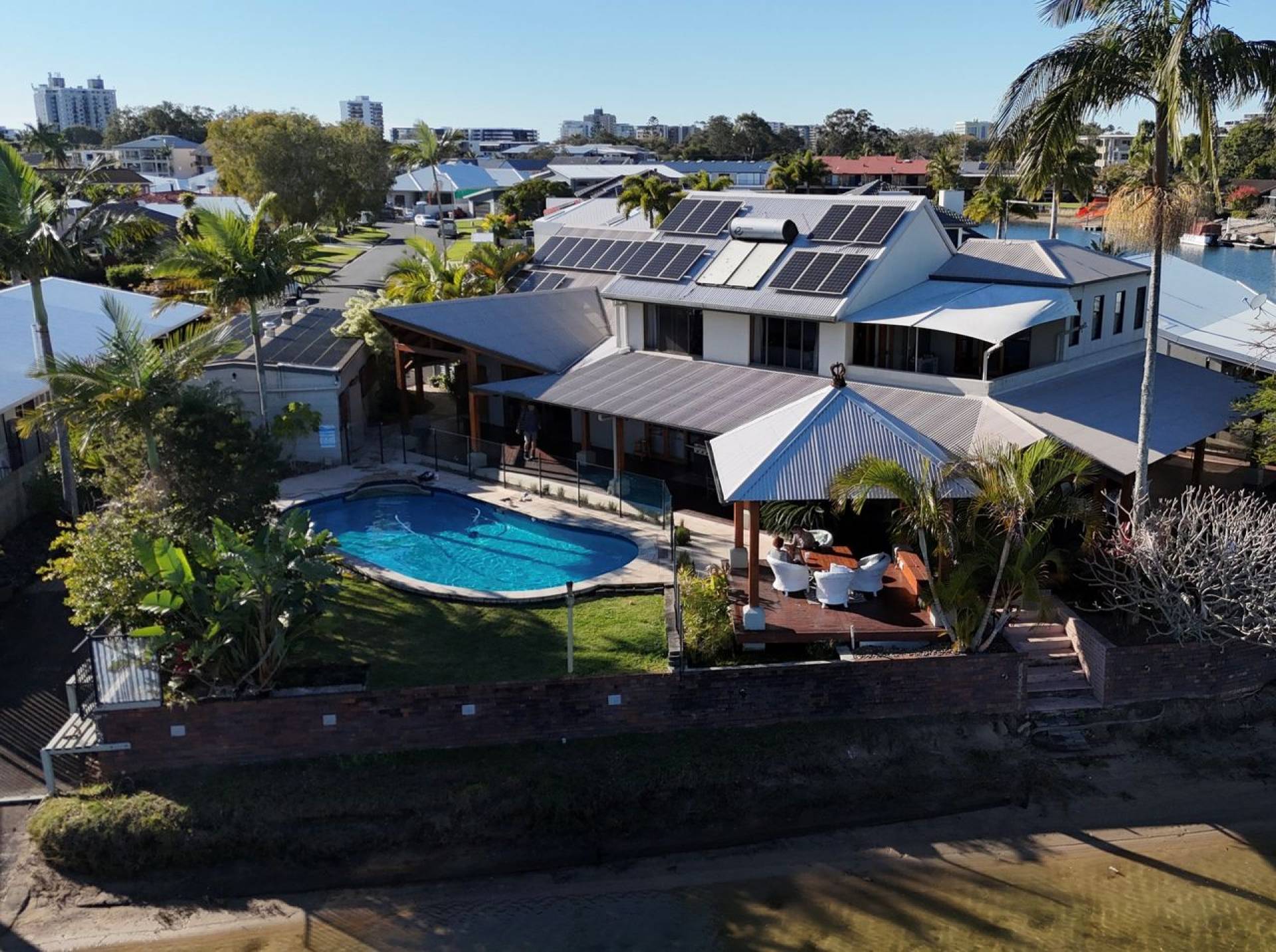 Canal Front Home