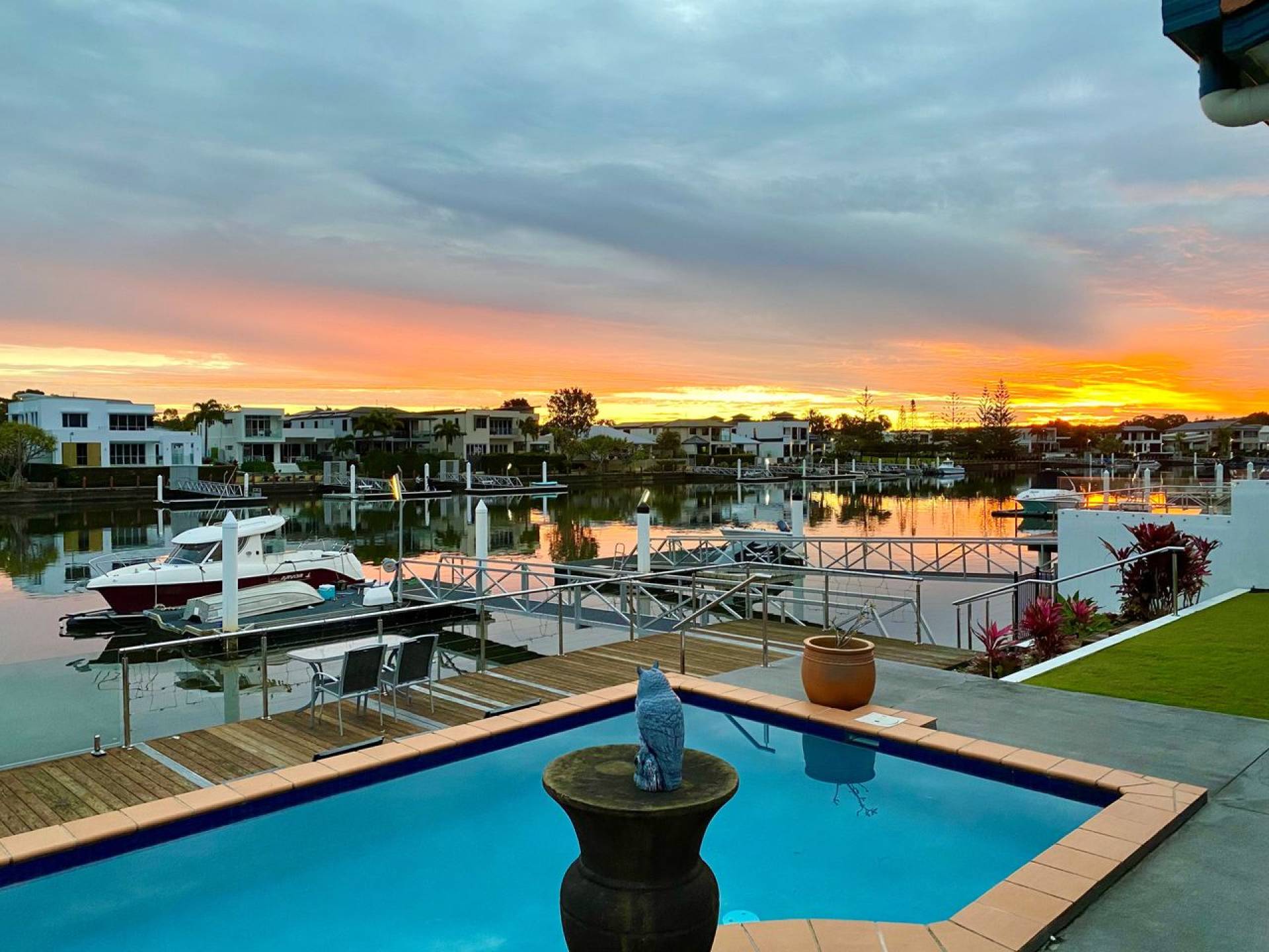 Luxury waterfront holiday home on the Sunshine Coast